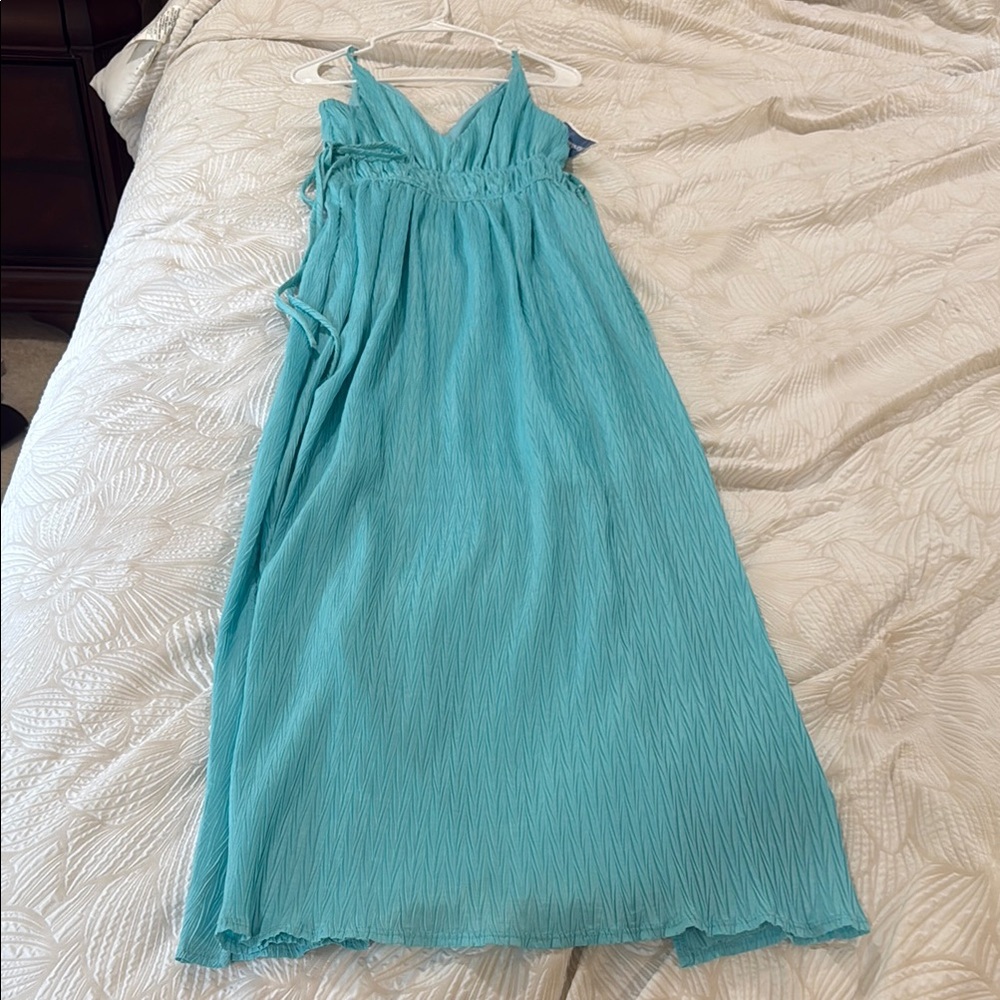Brand New Elegant Teal Maxi Dress, Beach, Summer Dress, NWT